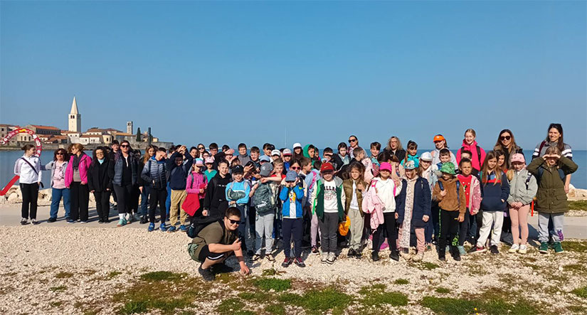 Srednjoškolci i osnovnoškolci Poreča hodali za zdravlje